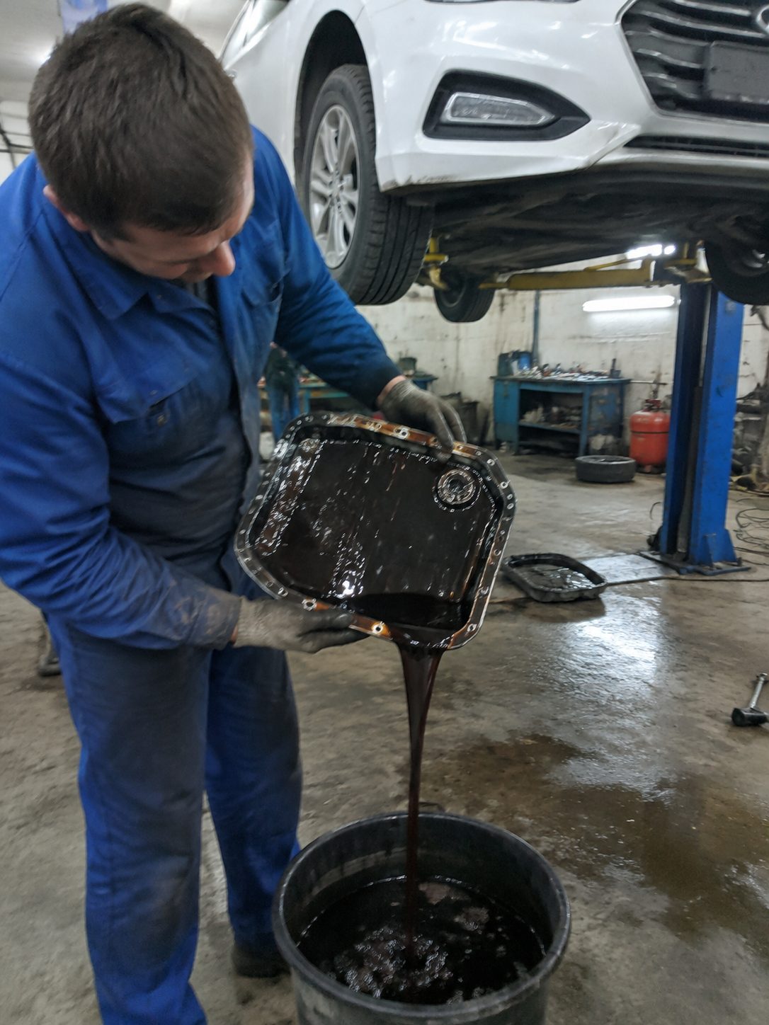 Мастер с поддоном АКПП Hyundai